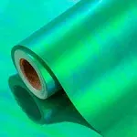 Retrify Green Iridescent Gift Wrap Paper 17 Inches x 32.8 Feet Birthday Paper for Christmas