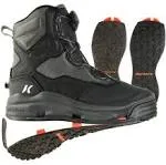 Korkers Darkhorse Wading Boots - 9 - Felt/Kling-On