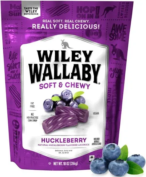 Wiley Wallaby Huckleberry Licorice