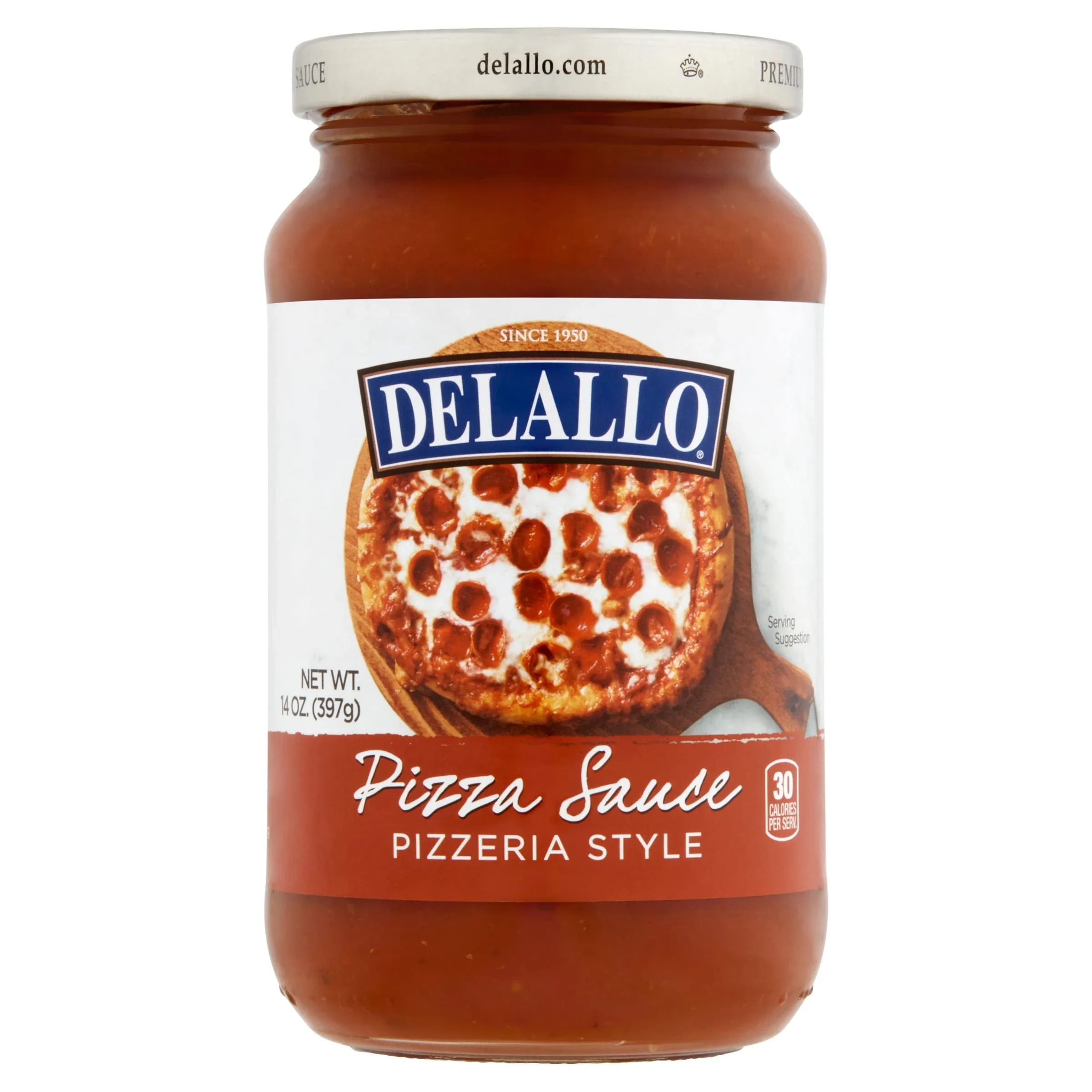 Delallo Pizza Sauce, Pizzeria Style - 14 oz