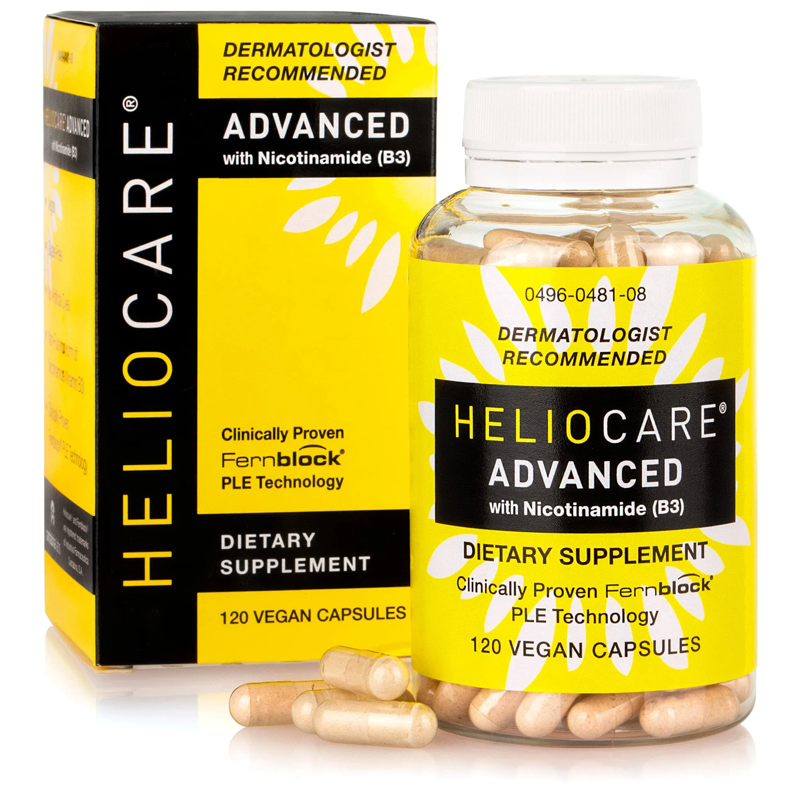 Heliocare Advanced Antioxidant Supplement with Nicotinamide