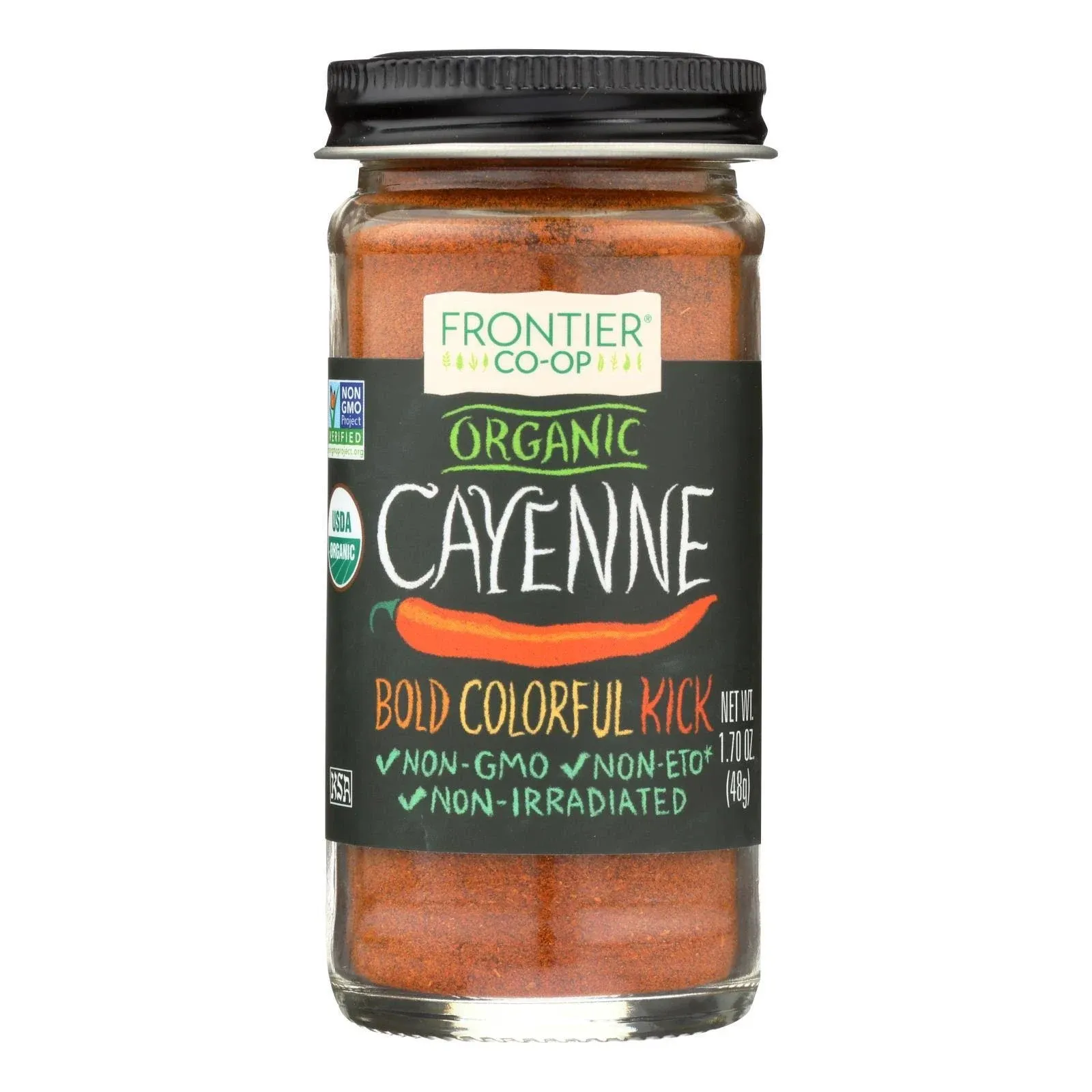 Frontier Herb Cayenne Organic Ground