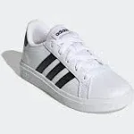 Adidas Grand Court 2.0 Shoes - Kids - Cloud White - 5.5