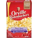 Orville Redenbacher's Butter Popcorn, 3.29 Ounce Classic Bag, Pack of 36