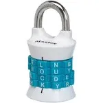 Dudley 4-Letter Vertical Set-your-own Combination Lock