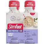 SlimFast Ready to Drink, Advanced Vanilla - 4 pk