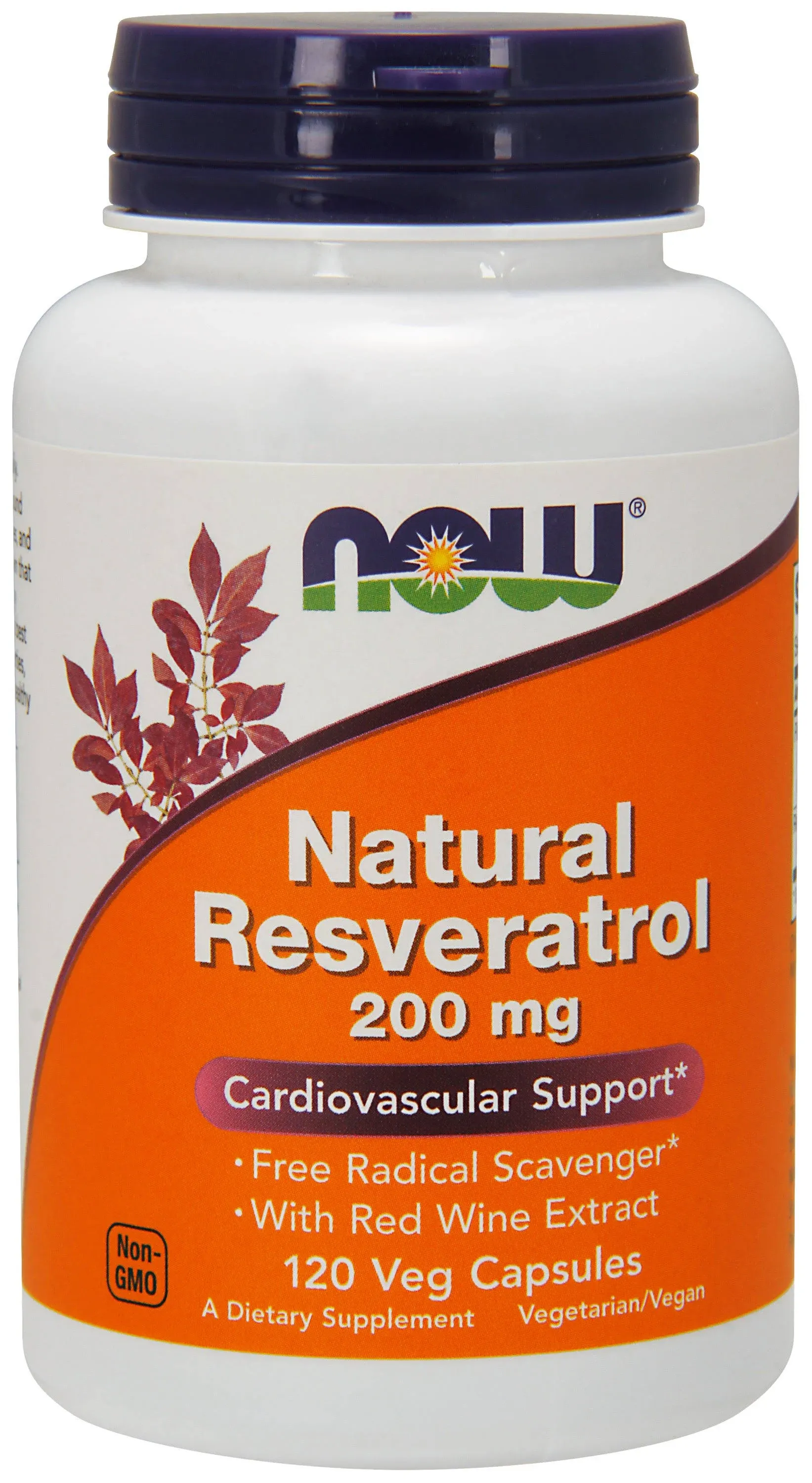 Now Natural Resveratrol 200 mg