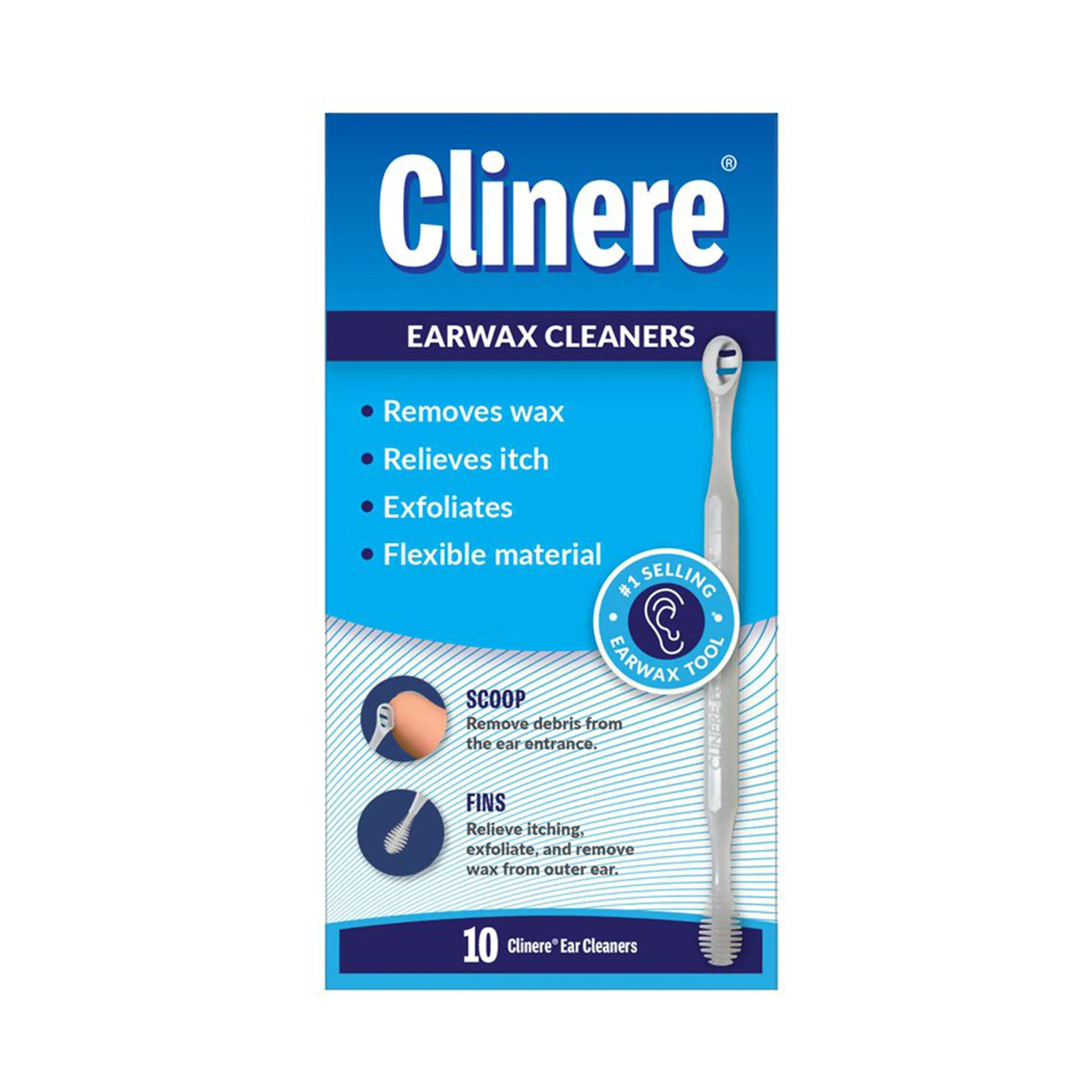 Clinere Ear Cleaners 10 ct