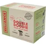 RELIANCE Double Doodie Toilet Waste Bags with Bio-Gel