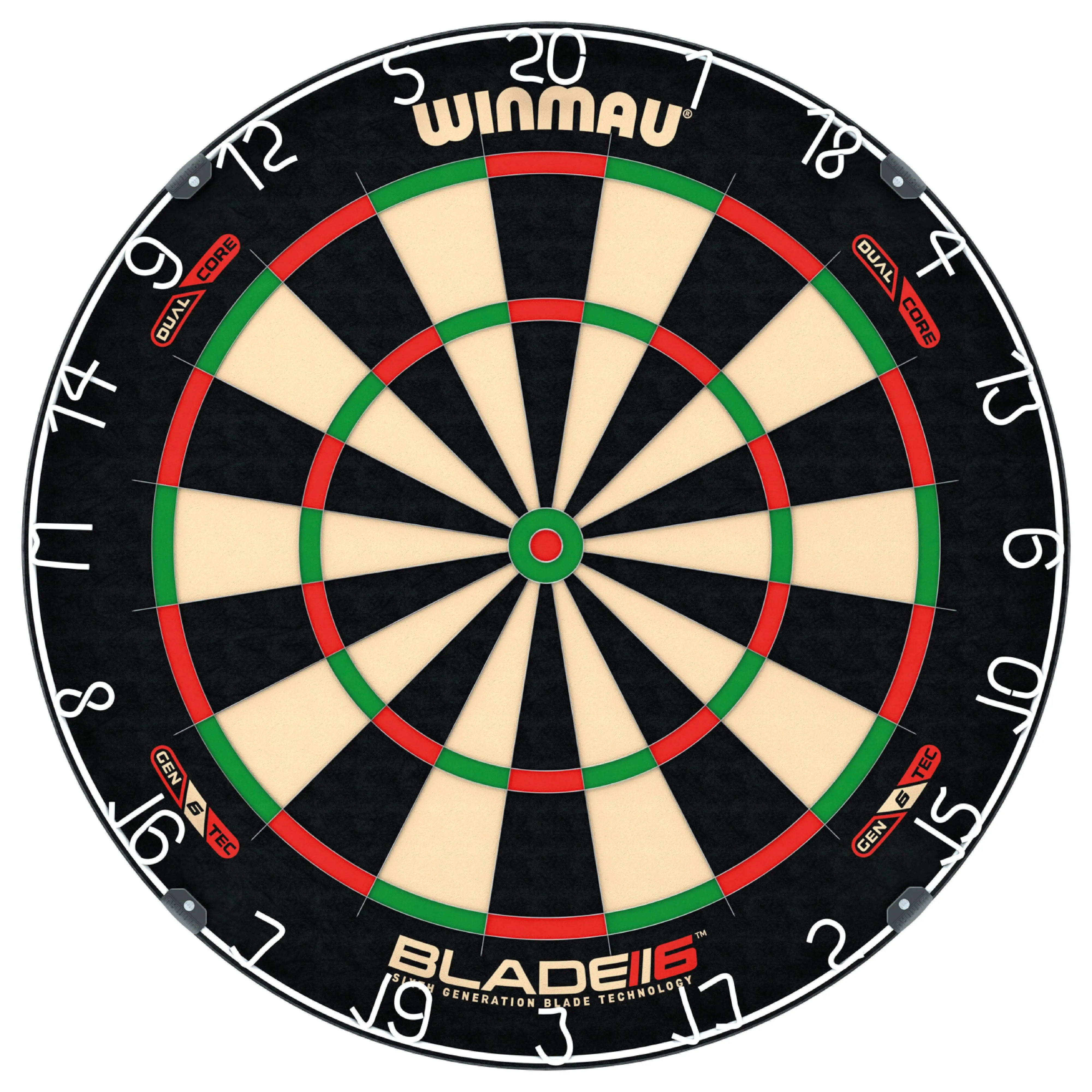 Winmau Blade 6 Bristle Dual Core Dartboard