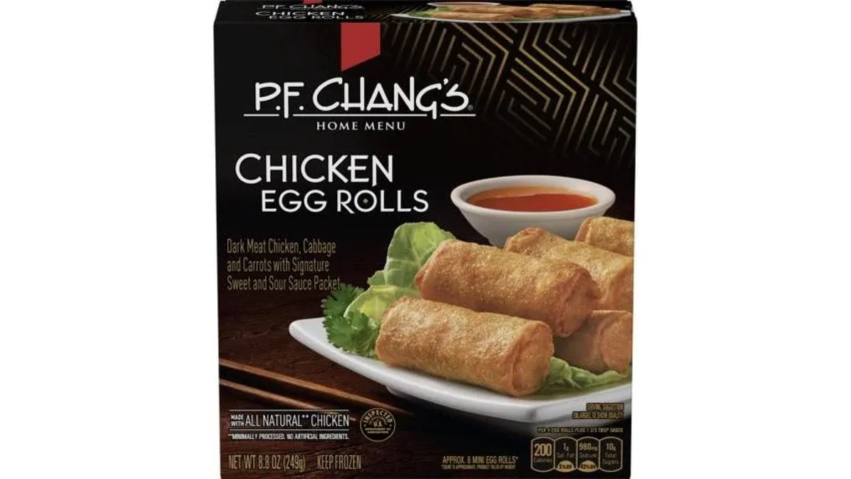 P.F. Chang's Home Menu Chicken Egg Rolls Frozen Appetizer - 8.8 Oz