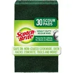 Scotch-Brite Heavy Duty Scour Pad 226-5, 5/6