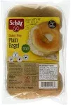 Schar Gluten Free Plain Bagels, 14.1 Ounce