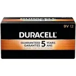 Duracell Coppertop 9V Alkaline Batteries Mn1604bkd