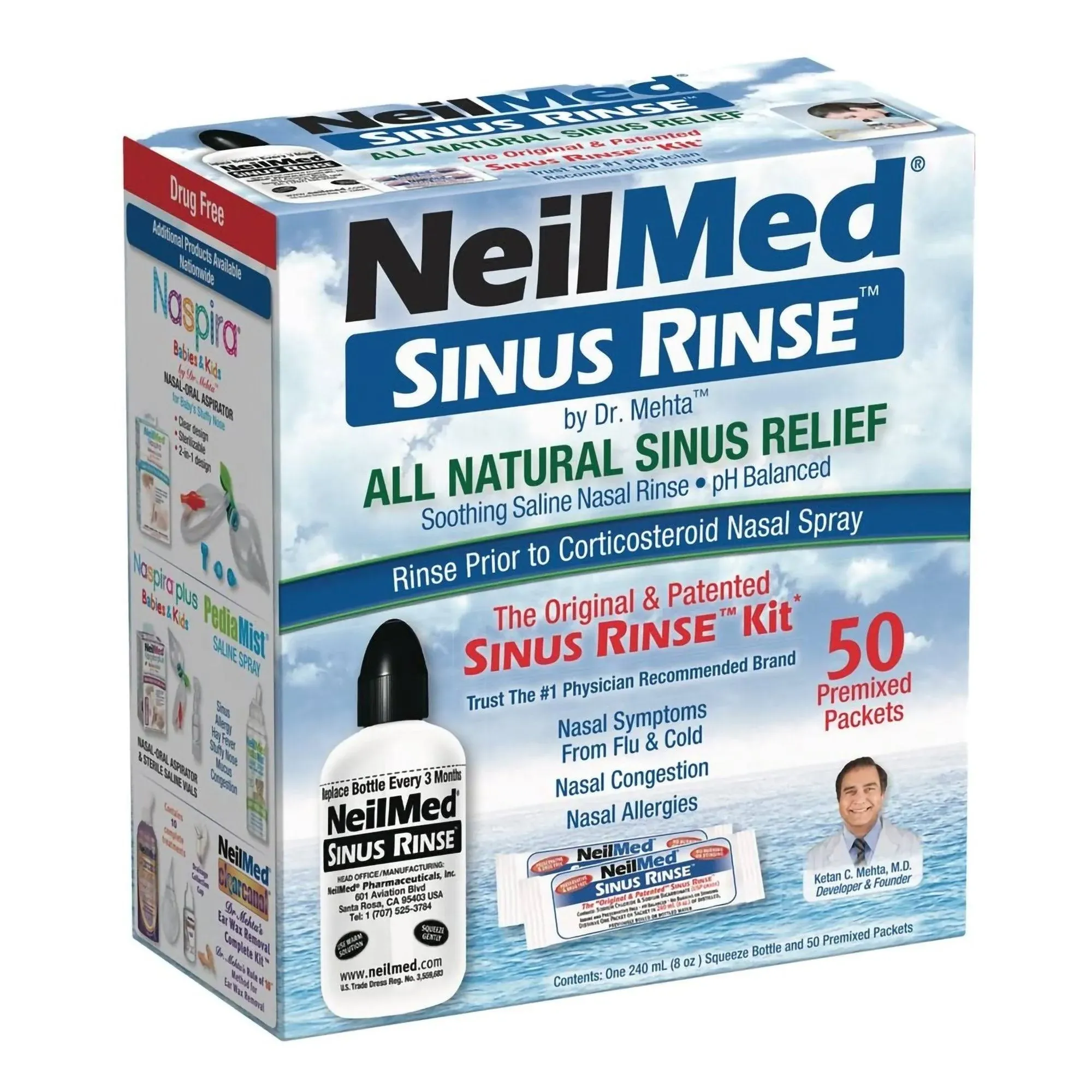 NeilMed Original Sinus Rinse Kit