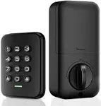 Veise Keyless Entry Door Lock, Electronic Keypad Deadbolt Lock, Auto Lock, Anti-Peeking Password Door Locks with Keypads, 1 Touch Locking & Easy Installation （1 Pack