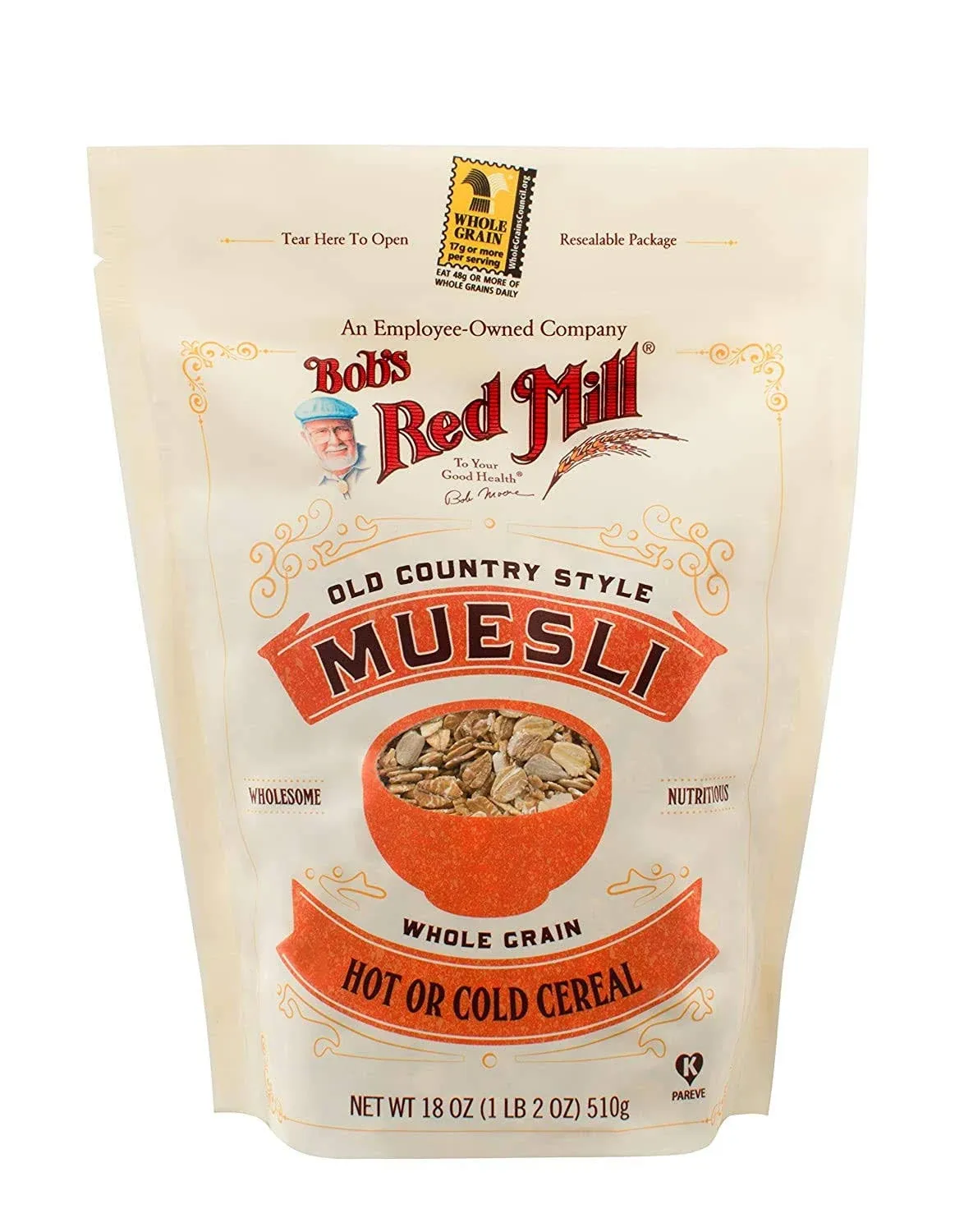 Bob's Red Mill Muesli, Old Country Style - 18 oz