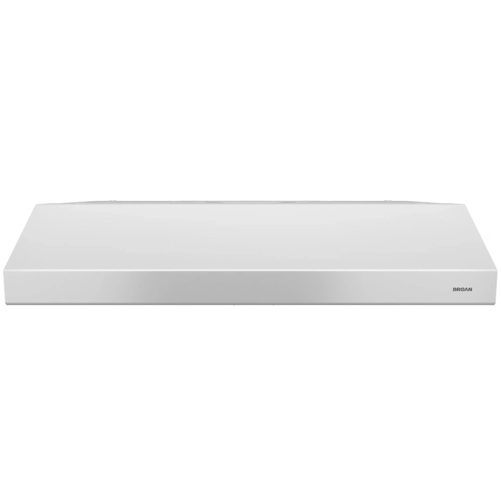 Broan Glacier BCSD1 42-in Convertible White Undercabinet Range Hood