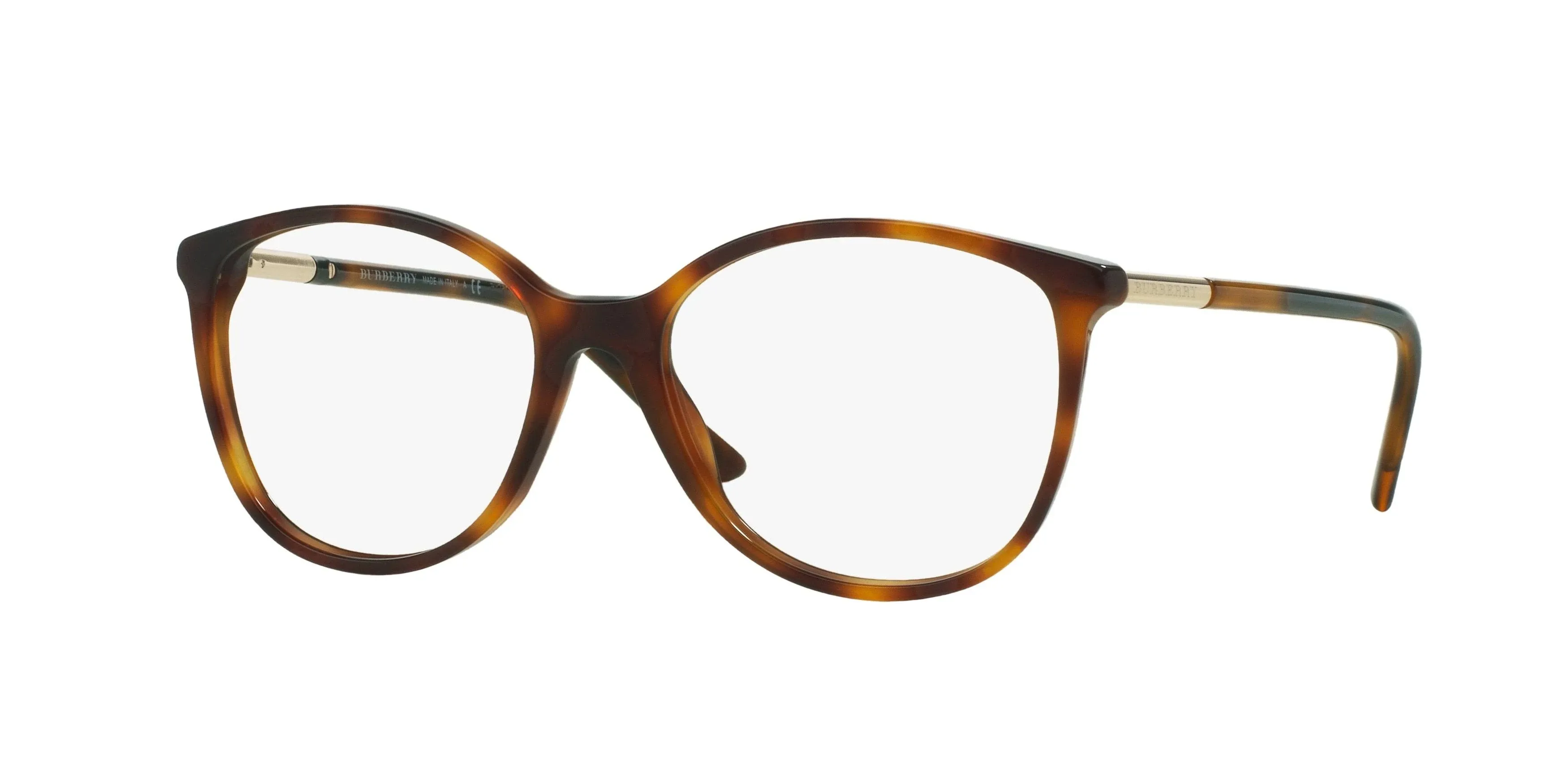 New BURBERRY BE2128 3316 Havana 52/16/140mm Authentic Eyeglasses