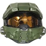 Disguise Men's Master Chief Adult Lightup Helmet, Green