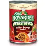 Chef Boyardee Overstuffed Italian Sausage Ravioli