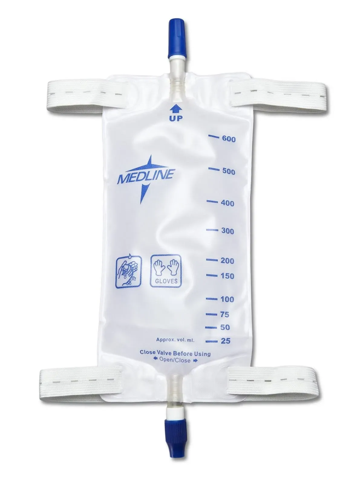 Medline Leg Bags with Twist Valve