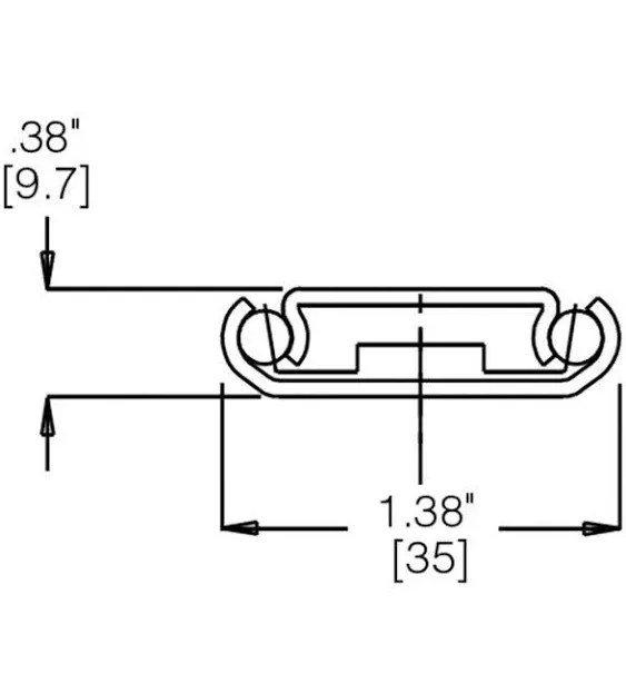 Accuride 1029 Center Mount Slide