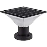 Solar Post Cap Lights Outdoordusk To Dawn Auto On/off Solar Powered Post Lights 