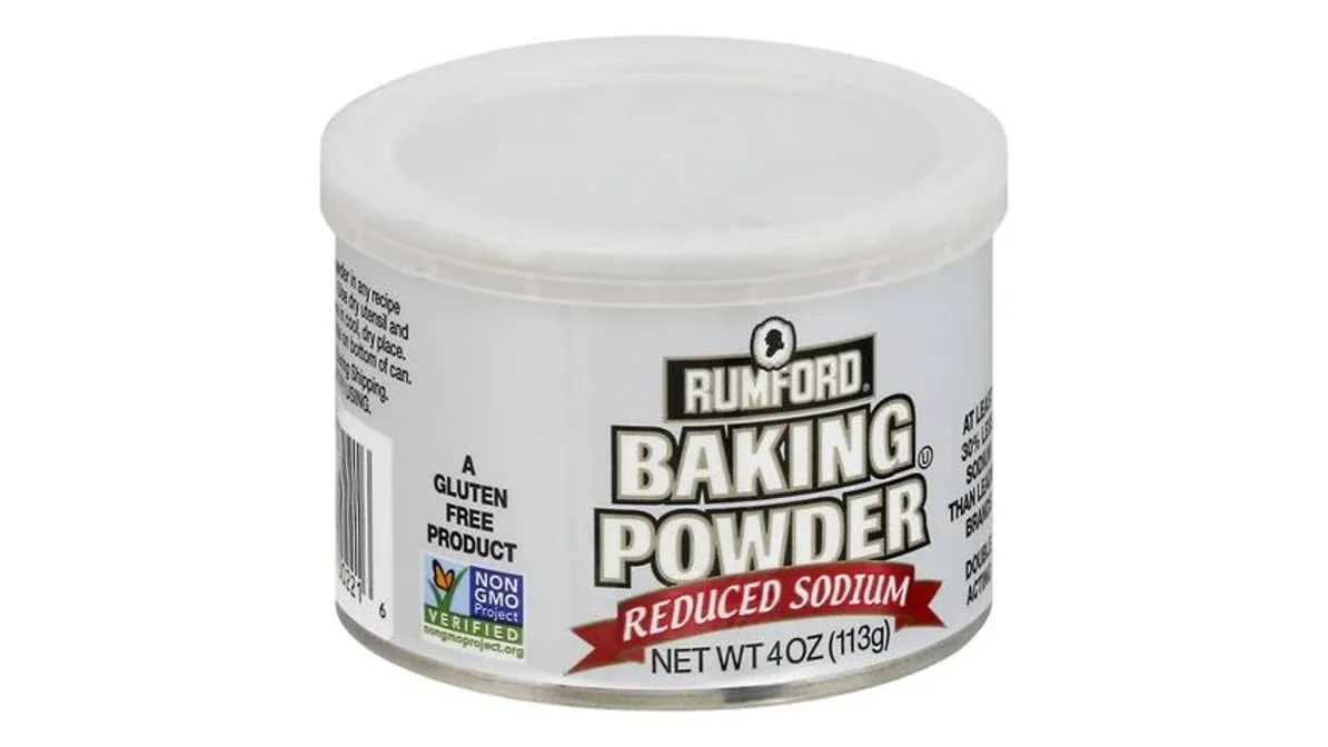 Rumford Baking Powder, Reduced Sodium - 4 oz