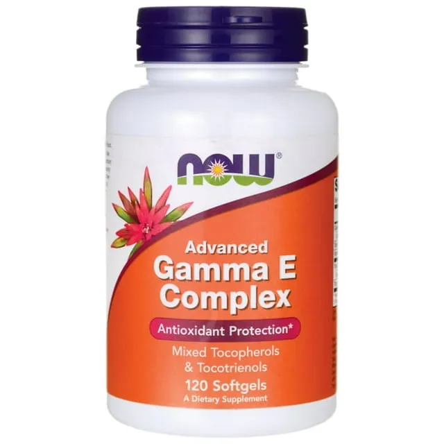 NOW Foods, Advanced Gamma E Complex, 120 softgels