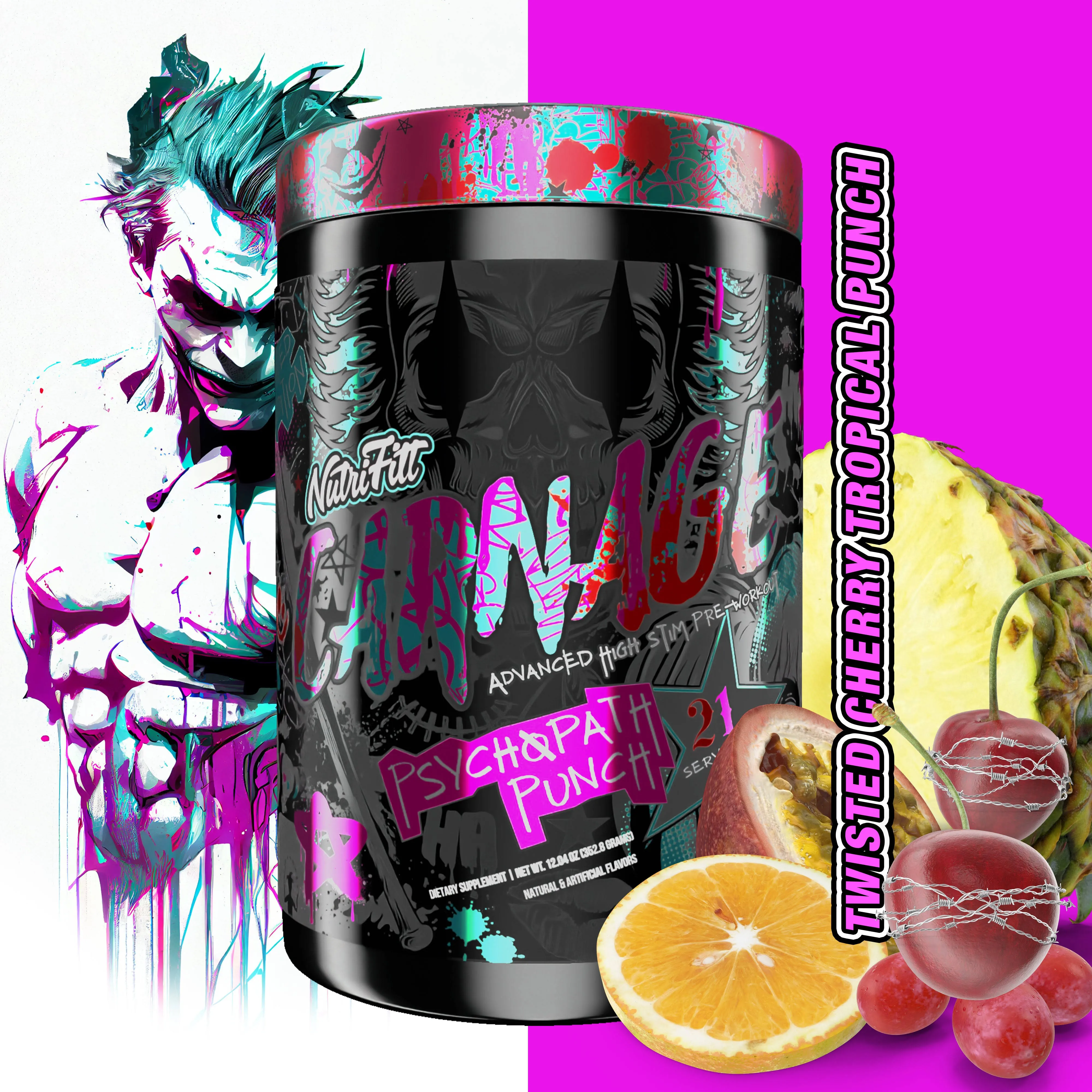 Nutrifitt Carnage Pre Workout