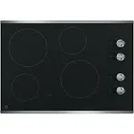 GE 30" Built-In Knob Control Electric Cooktop JP3030