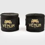 Venum Kontact Boxing Hand Wraps - Black/Gold - 98 in