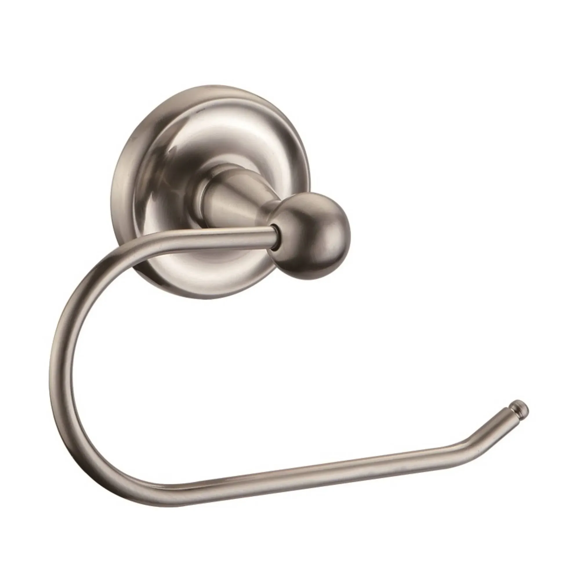 Design House 558452 San Martin Toilet Paper, Brushed Nickel, Euro TP Holder