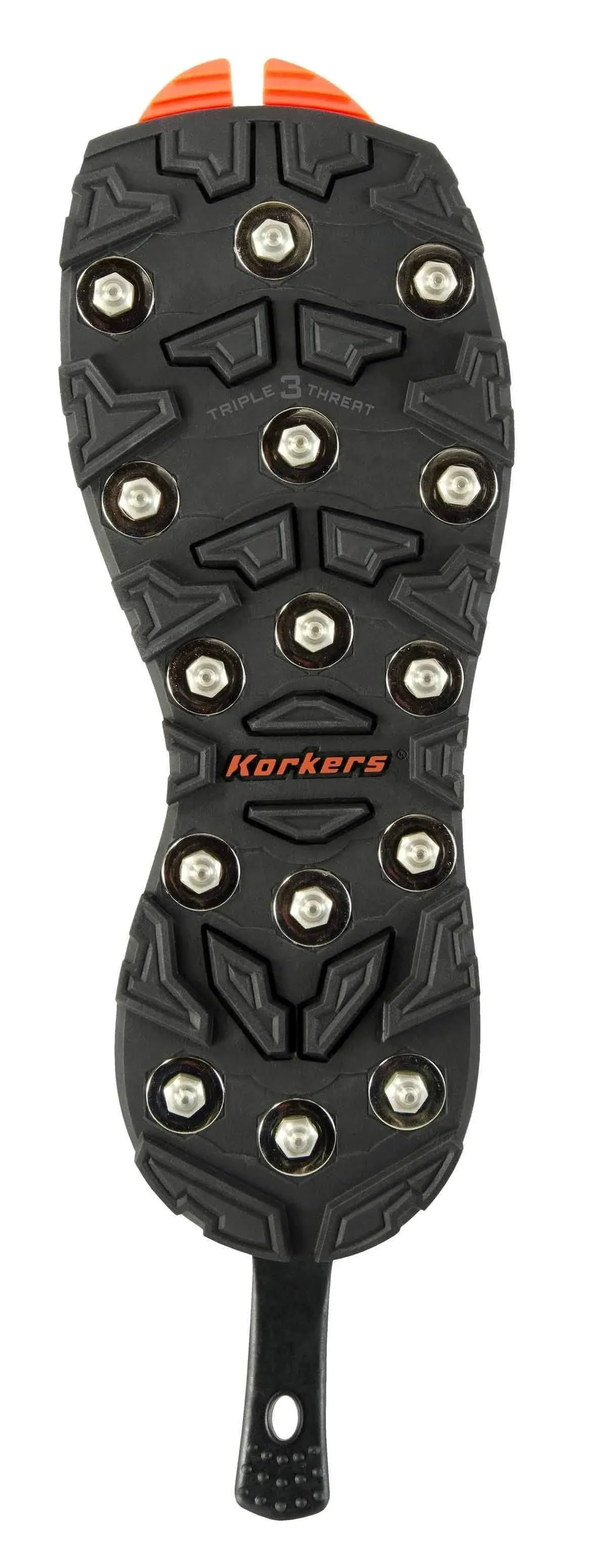 Korkers OmniTrax Triple Threat Carbide Spike Sole - 9