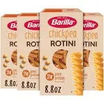 Barilla Gluten Free Chickpea Rotini Pasta (4 Pack, 8.8 oz Each)