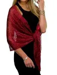 ShineGlitz Shawls and Wraps for Evening Dresses, Womens Shawls and Wraps, Dressy Shawls and Wraps for Evening Wear