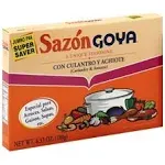 Sazon Goya Coriander Annatto Seasoning