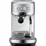 Breville - the Bambino Plus Espresso Machine with 15 bars of pressure and Milk Frother - Stainless Steel