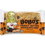 Bobo's Oat Bars, Gluten Free Bars, Chocolate Chip, Pack of 12 (Peanut Butter Chocolate Chip)