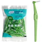 TePe Fine 0.8 mm Green Angle Interdental Brush - 25 Bulk Pack