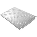 24 L x 36 W - Aluminum EZ-Traction Curb Ramp