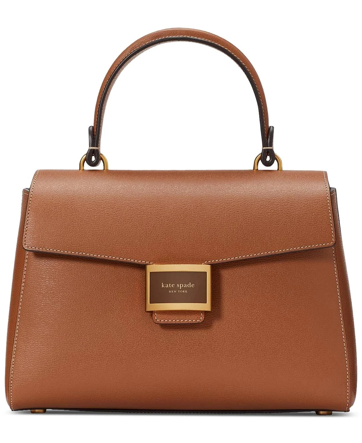 Kate Spade Katy Medium Top-Handle Bag, Allspice Cake