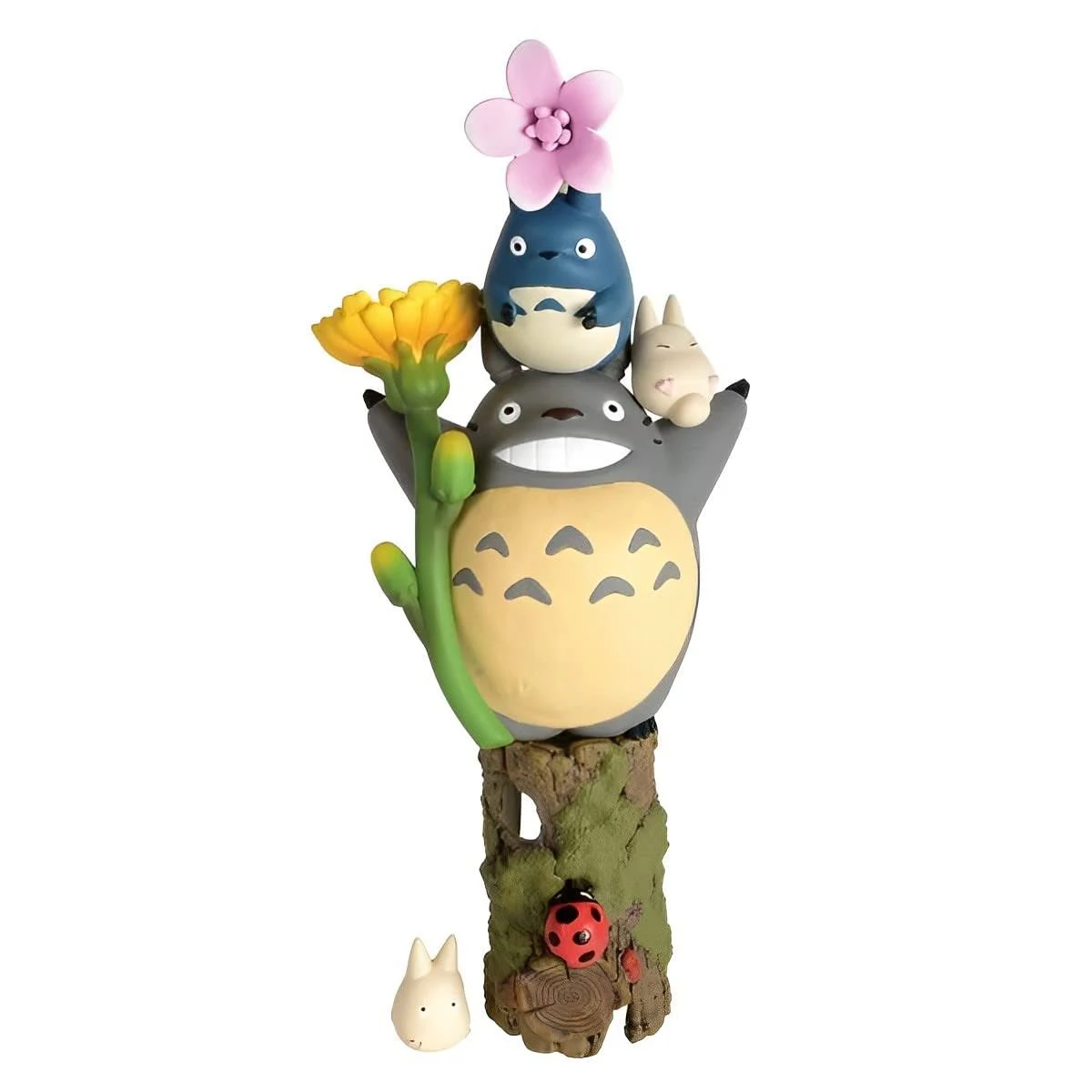 Ensky NOS-83 My Neighbor Totoro Nose Character Flower and Totoro Toy Figure