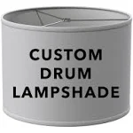 FenchelShades.com Fully Customizable Drum Lampshade