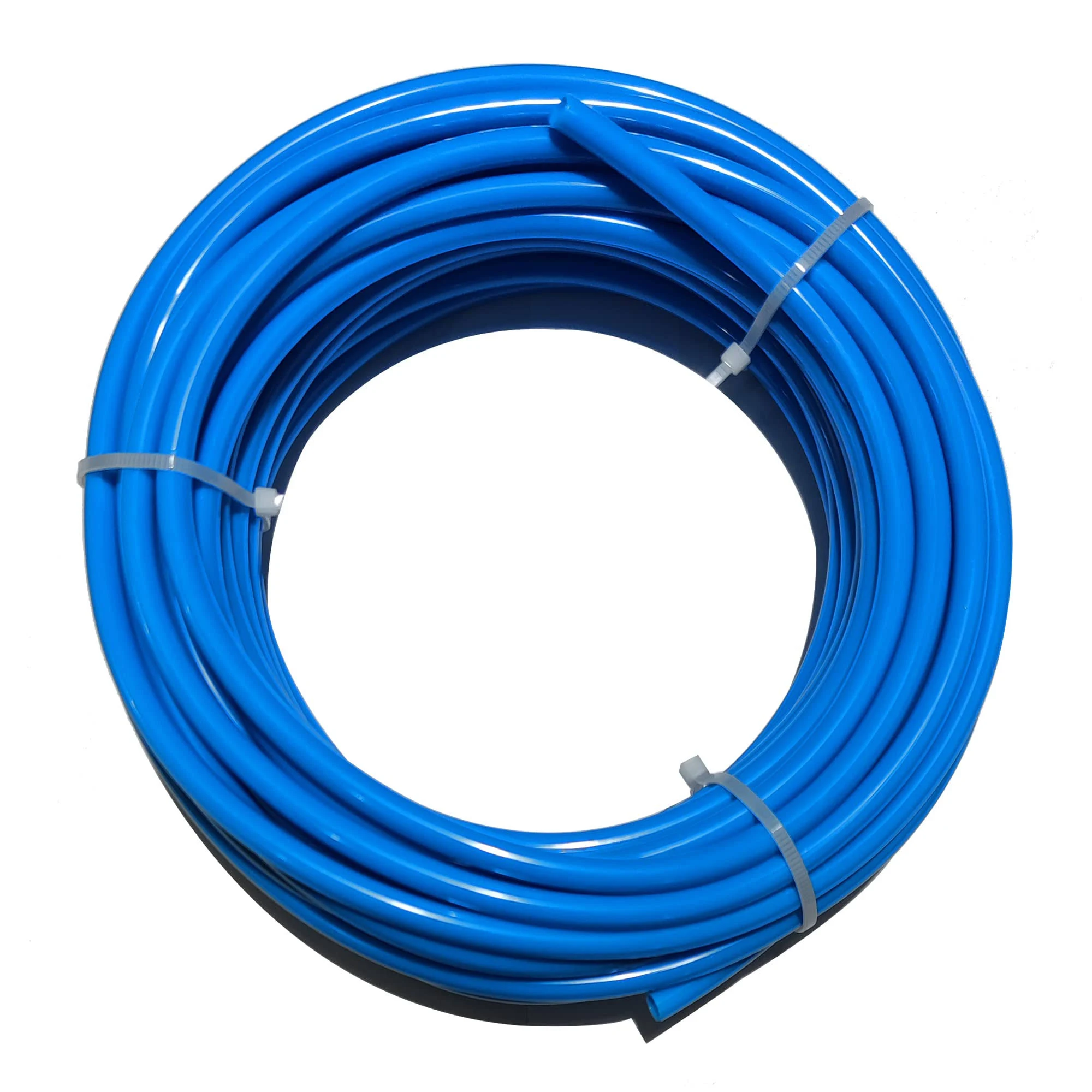 Beduan 14mm x 10mm Blue Pneumatic Tubing Pipe PU Polyurethane Air Compressor Tubing Hose Pipe Line Fluid Transfer 16.4ft 5 Meter