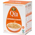 Qi&#039;a Superfood Organic Hot Oatmeal - Superseeds and Grains - 2 Boxes with 6 Pack