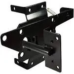 Self-Locking Gate Latch Heavy Duty Post Mount Automatic Gravity Lever Wood/Pvc F