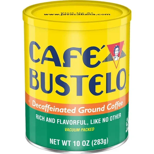 Cafe Bustelo Decaffeinated Ground Coffee 10 oz