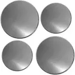 Reston Lloyd Electric Stove Burner Covers Set of 4 Stainless Steel Look